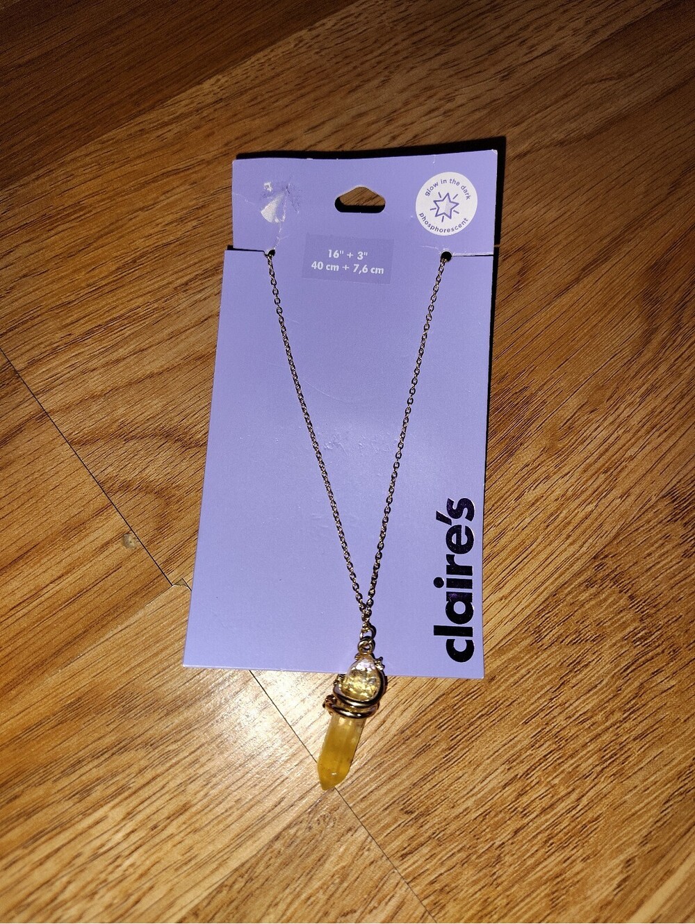 Claire's Glow in the Dark Necklace